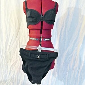 Beach Native 2-piece  Black swimsuit